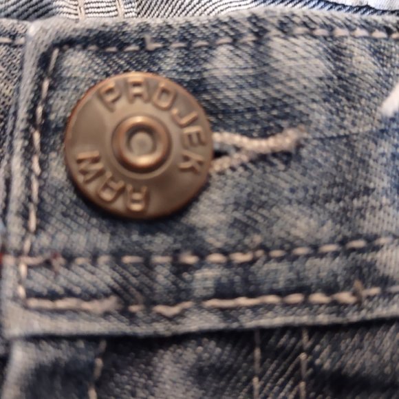 PROJEK RAW Men's Regular Fit Jeans Size 34 - Picture 4 of 12